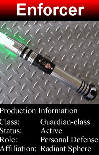 New saber, the Enforcer! New Herald Variant in gold!