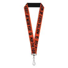 Load image into Gallery viewer, Lanyard - 1.0&quot; - Star Wars Darth Vader MAY THE FORCE BE WITH YOU
