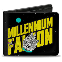 Load image into Gallery viewer, Bi-Fold Wallet - Star Wars MILLENIUM FALCON