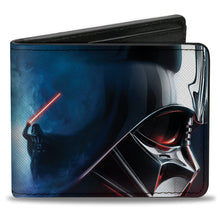 Load image into Gallery viewer, Bi-Fold Wallet - Star Wars Obi-Wan Kenobi and Darth Vader