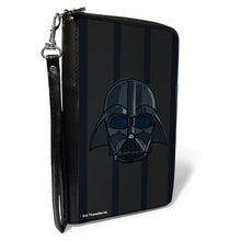 Load image into Gallery viewer, PU Zip Around Wallet Rectangle - Star Wars Darth Vader Face