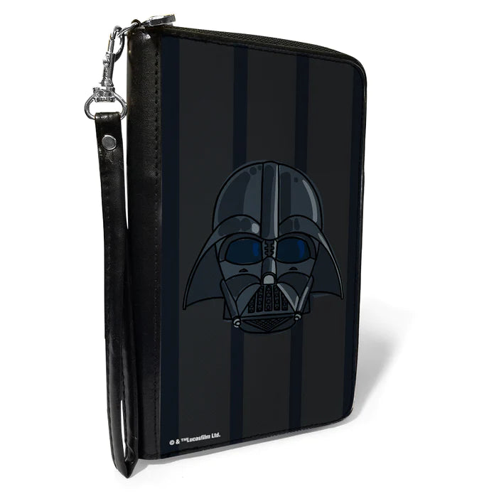 PU Zip Around Wallet Rectangle - Star Wars Darth Vader Face