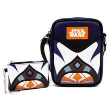 Load image into Gallery viewer, Bag and Wallet Combo, Star Wars Ahsoka Tano Character Close Up