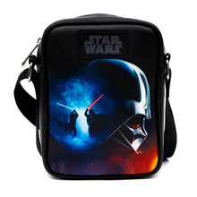 Load image into Gallery viewer, Bag and Wallet Combo, Star Wars Darth Vader and Obi-Wan Battle Scene