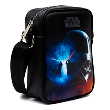 Load image into Gallery viewer, Bag and Wallet Combo, Star Wars Darth Vader and Obi-Wan Battle Scene