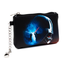 Load image into Gallery viewer, Bag and Wallet Combo, Star Wars Darth Vader and Obi-Wan Battle Scene