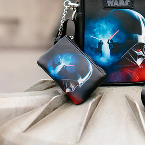 Bag and Wallet Combo, Star Wars Darth Vader and Obi-Wan Battle Scene