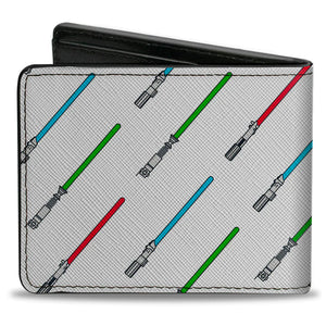 Bi-Fold Wallet - Star Wars Lightsabers