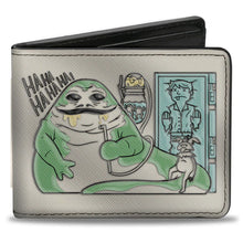 Load image into Gallery viewer, Bi-Fold Wallet - Star Wars Jabba the Hutt Han Solo
