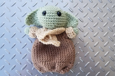 Baby Yoda dice bag