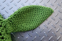 Load image into Gallery viewer, Yoda Ear Crochet Hat Scarf