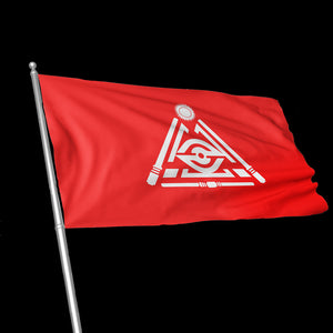 Crimson Dawn Flag