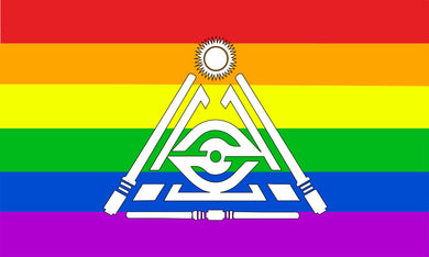 Pride Crimson Dawn Flag