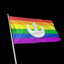 Load image into Gallery viewer, Galactic Allegiance Pride Flag